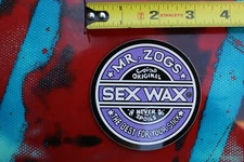 Dr ZOG's SEX WAX Surfboard Wax 80's Purple Vinyl OG V18a Vintage Surfing STICKER