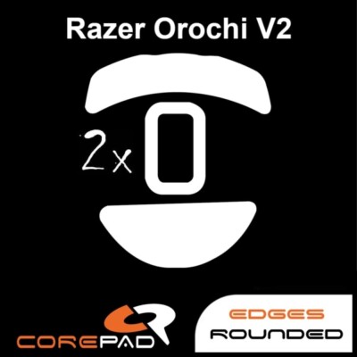 Corepad Skatez Razer Orochi V2 Ersatz Mausfüße Mausgleiter Hyperglides Teflon