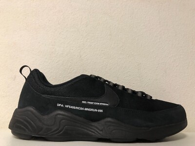 Nike Air Zoom Spiridon SP Triple Black HF5455-001 Size 11.5