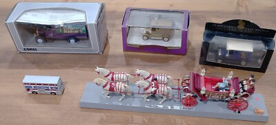 LLEDO, MATCHBOX, CORGI ROYAL SAMMLUNG - 5 DIECAST MODELLFAHRZEUGE