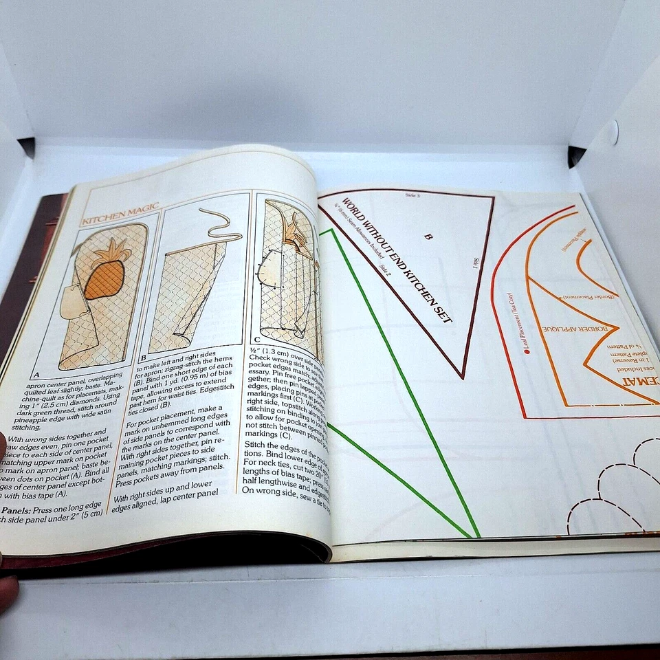 Simplicity Quick & Quilted Projects Instructions & Full Size Patterns - Image 3 of 4