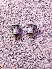 2 of HALLER SAFFIRE PARAFFIN BASE THUMB NUTS PARRAFIN PARAFIN WICK HEATER STOVE