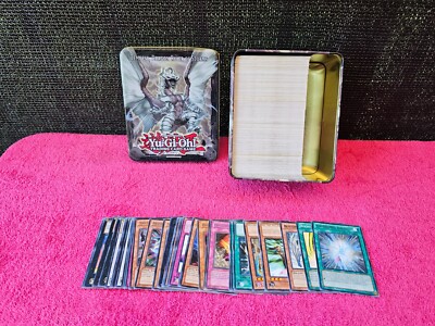 Yu-Gi-Oh Tempest, Dragon Ruler Of Storms Tin Metal Box With 500 Trading Cards