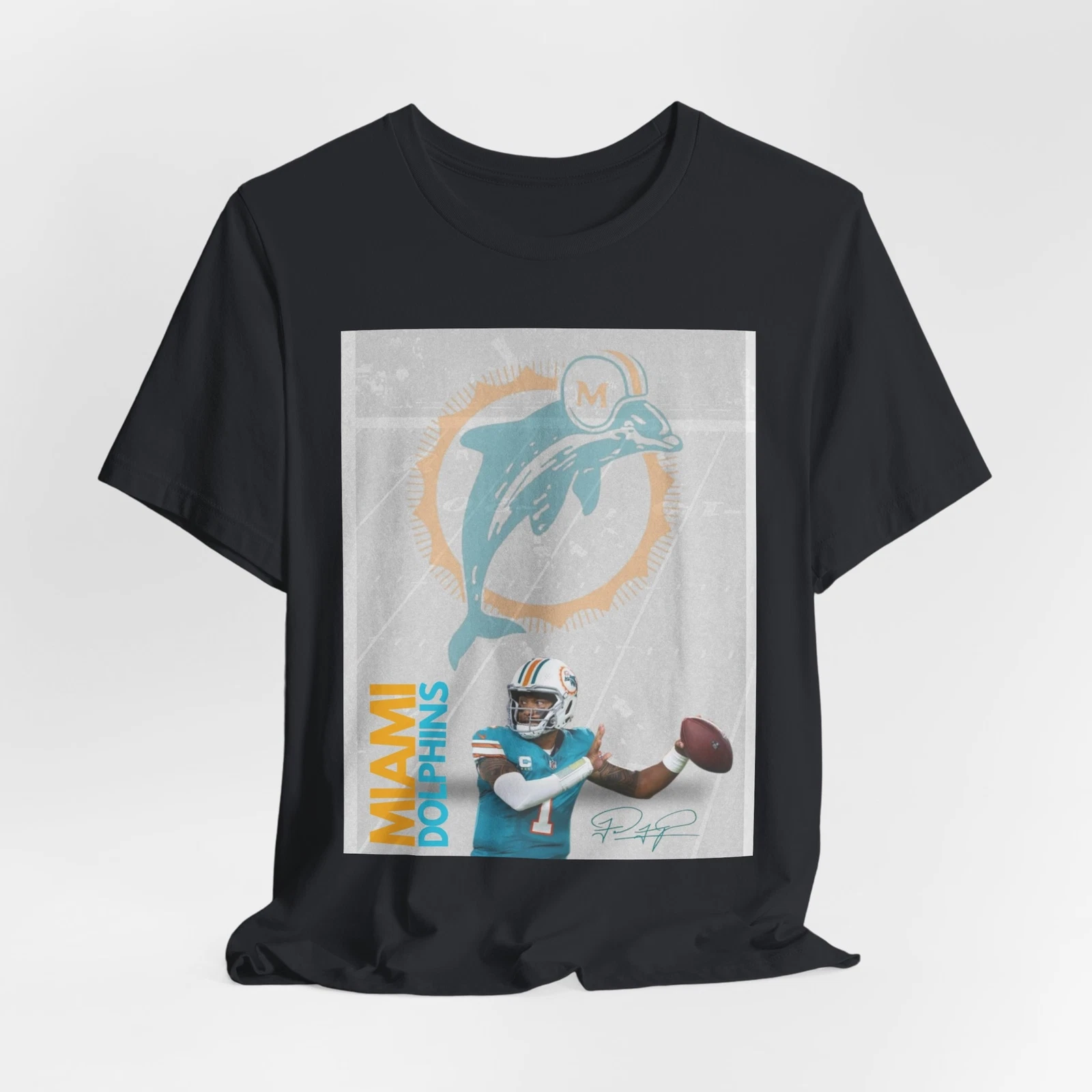 Dolphin Tua Tagovailoa Quarterback football T-Shirt, Game Day Football T-Shirt