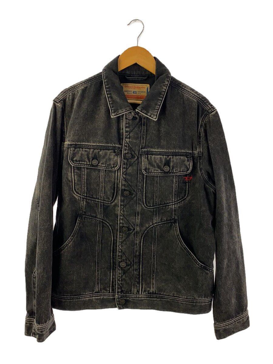 正規品 DIESEL ブラックデニムジャケット M DIESEL 「DIESEL」 デニムジャケット M ブラック メンズ