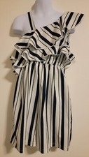 Girls Summer Outfits Size 7 white/blue