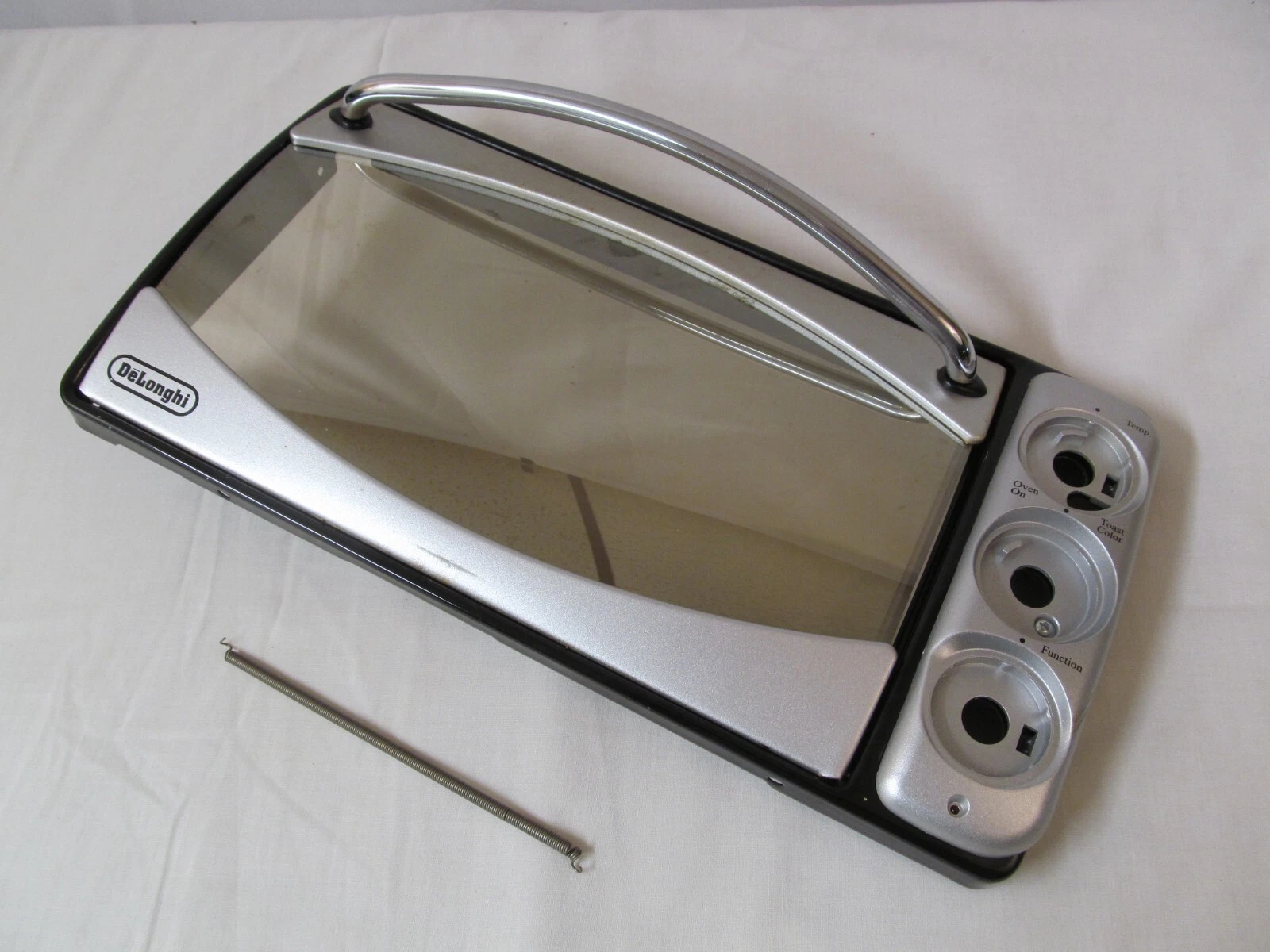 DeLonghi XR640 ~ REPLACEMENT PARTS ~ Door Glass Assembly Handle and spring