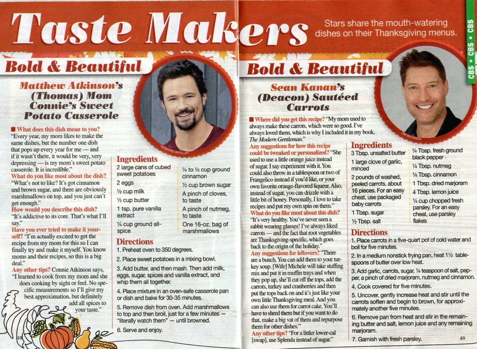 SOAP OPERA DIGEST Nov. 29 2021 General Hospital Steve Burton Ingo Rademacher - Image 4 of 4