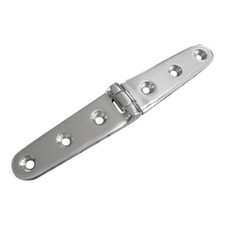 Stainless Steel A4 (316) Strap Hinge, Marine & Sailing, Door, Locker: Freepost