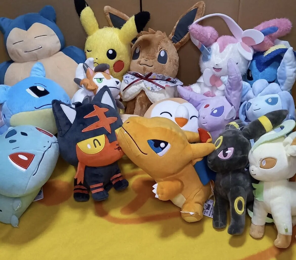 Pokemon plush toy set | eBay