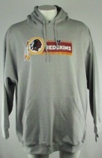 Washington Redskins NFL Men's Big Tall Gray Pullover Hoodie
