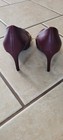 Gorgeous Burgundy Maroon High Heels Ann Taylor Factory Size 6 NWT — photo 3