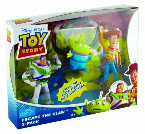 Toy Story Escape The Claw 3-Pack ~ Disney Pixar Kids Toy Set