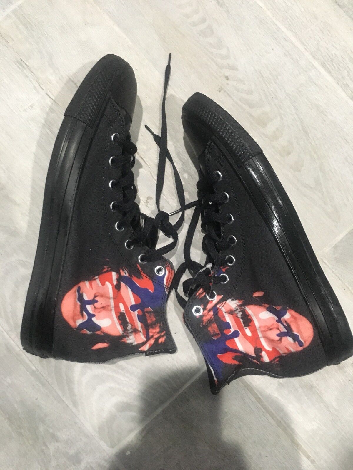 Converse Chuck Taylor tutti estrella Hi ey Warhol Self Portrait sautope da ginnastica US Men nuovo Sautope classeiche da uomo Converse Chuck Taylor tutti estrella Hi ey Warhol Self Portrait sautope da ginnastica US Men nuovo Sautope classeiche da uomo
