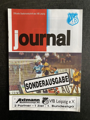 II. BL 92/93 VfB Leipzig-special edition with team photo 1993