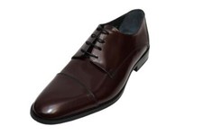 Scarpe uomo eleganti vera pelle bordeaux