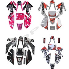 Dirt Bike Decals Stickers Graphics Kit For Crf50 Fairing Xr50 110 125cc Taotao