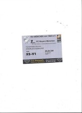 Sammler Ticket : TSV 1860 MÜNCHEN - BAYERN MÜNCHEN, Saison 1999 / 2000