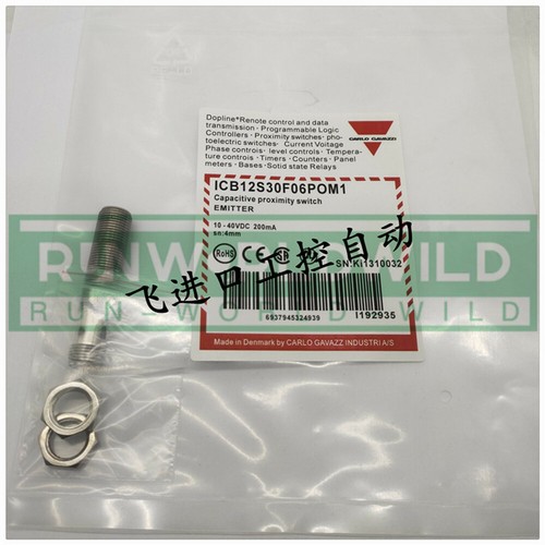 1 Stück NEU für Carlo Gavazzi ICB12S30F06POM1 Näherungssensor