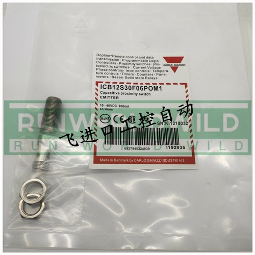 1PCS NEW FOR Carlo Gavazzi ICB12S30F06POM1 Proximity Sensor - Picture 1 of 2