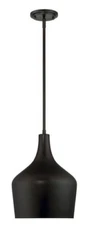 Bellevue SH70020ORB Oil Rubbed Bronze Single Light 11" Wide (3) Downrods Pendant