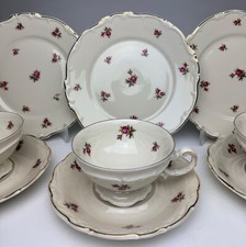 Vintage Set 3 Teegedecken von Hertel-Jacob Bayern  Deutschland  1940–60er J.