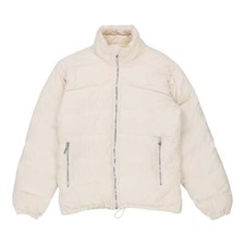Jil Sander Puffer - Medium White Polyester Blend