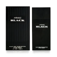 Animale Black by Parlux for Men 3.4 oz Eau de Toilette Spray Brand New