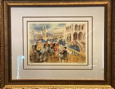 Michael Rosenvain, Original Hand-signed Serigraph On Paper "Summer Sonata", LTD