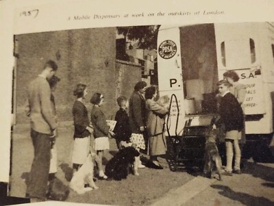  Sk122 Ephemera Bild 1937 P D S A mobile Apotheke 