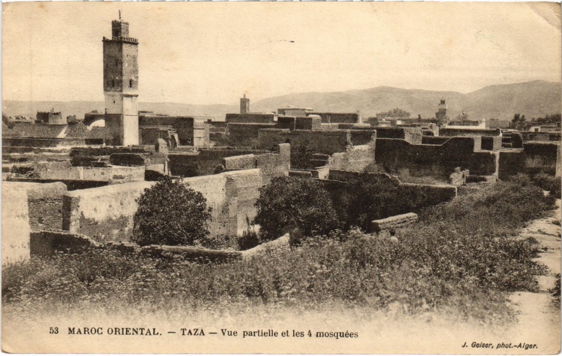 CPA AK ALGERIA Geiser 7 Oudjda La demeure du lieutenant Mougin (755769