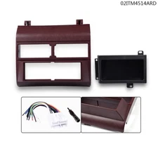 Car Stereo Radio Molded Red Dash Kit Pocket Bezel Fit For Chevy GMC Trucks 88-94