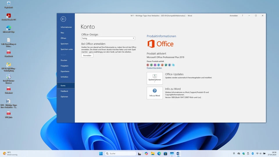*Neu*  15.6" FHD Laptop HP 15s-fq3510ng Intel 512 GB SSD Windows 11 + MS Office - Bild 4 von 4