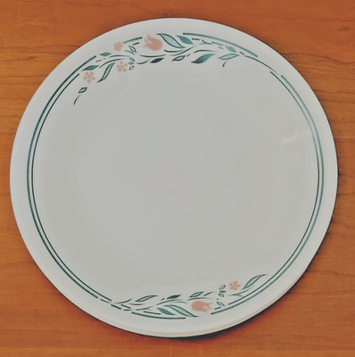 Vintage Corelle Corning ROSEMARIE Floral 6.75''Bread and Butter Dessert Plates X7