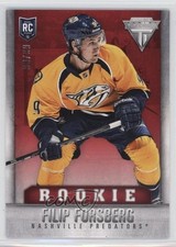 2013-14 Panini Titanium Rookie Retail Red 99/99 Filip Forsberg #220 2a8