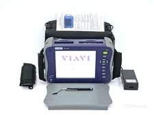 Calibrated Viavi JDSU MTS 6000A V2 + 8126D SM OTDR 1310/1550 nm 50/50 dB High Po
