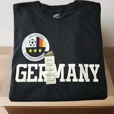 Germany Deutscher Fussballverband Simply for Sports Mens 2XL Black T-Shirt NWT
