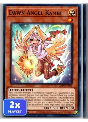 Playset of 2 Dawn Angel Kambi ALIN-EN081 Alliance Insight Yu-Gi-Oh NM