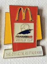 France 98 World Cup McDonalds Sponsors Badge