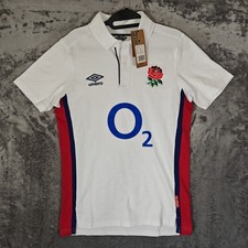 England 2021/2022 Home Rugby Union Shirt Jersey Classic *BNWT* Umbro S Small