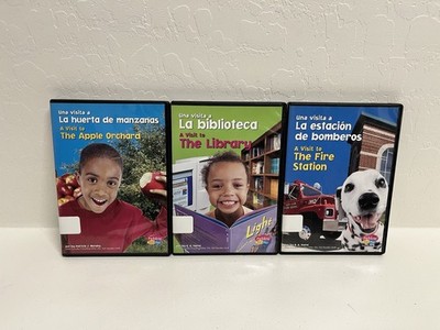 Pebble Bilingual Plus Capstone Press Interactive School Software 3 Disc Lot
