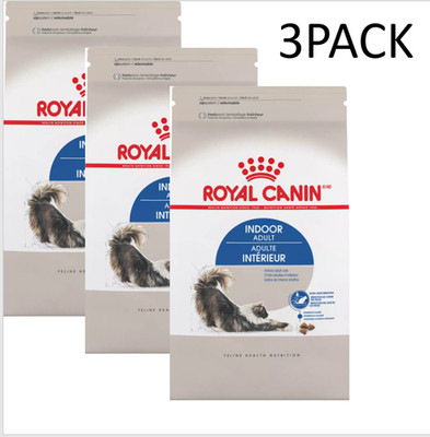 3PACK Royal Canin Feline Health Indoor Adult Dry Cat Food Nutrition 15LB