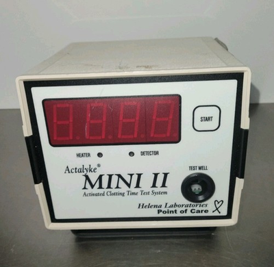 #ad Actalyke Mini II Activated Clotting Time Test System $999.99
