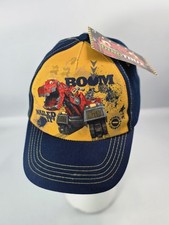 Dinotrux  NAVY  YELLOW BASEBALL CAP BOYS YOUTH TY-RUX DINASAUR NWT