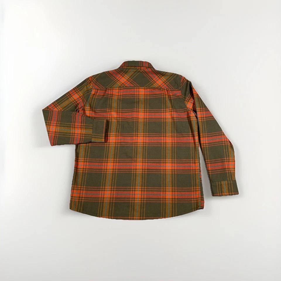 L.L. Camisa Bean Para Hombre Grande Katahdin Performance Franela a Cuadros Botón a Presión Foto 3 de 4