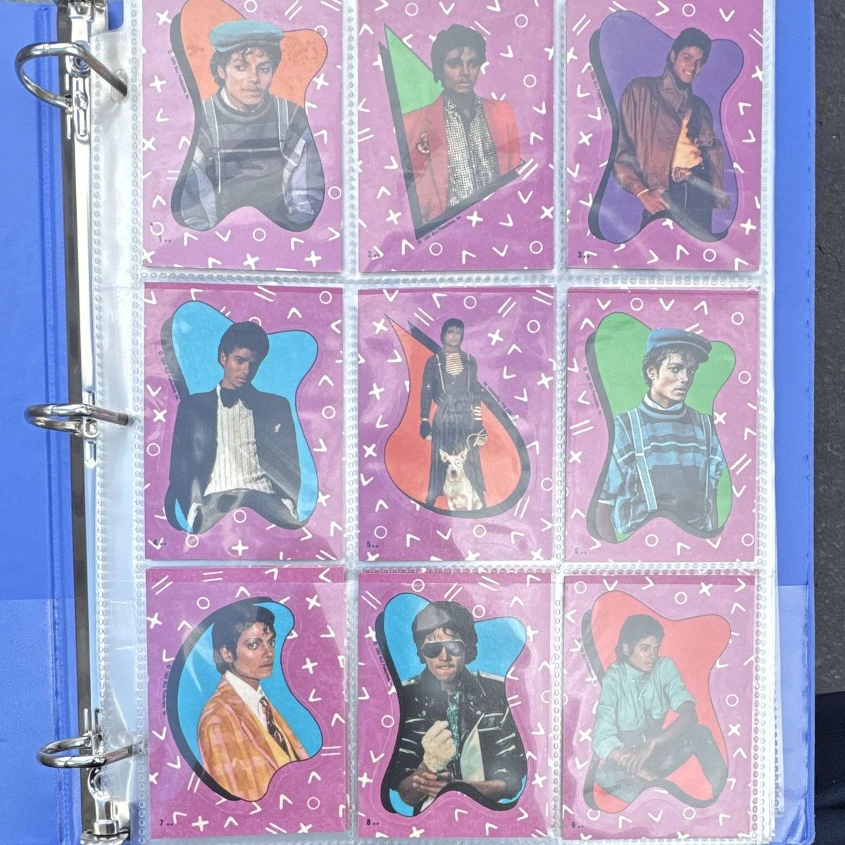 Michael Jackson Trading Cards In other Michael Jackson Memorabilia