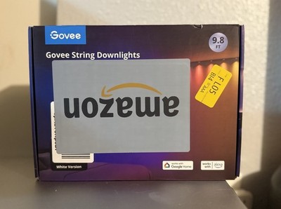 Govee RGBIC String Downlights Smart LED String Lights 9.8 Ft H608B White