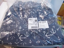 NWT Lands' End Men's Lined 8in Print Volley Anchor Short Swim Trunks Sz L 451423