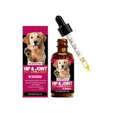 Dog Joint Supplement Drops for Hip Joint Mobility Support Arthritis Pain Relief