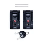 Pelican air case TSA locking latches with keys. (1485, 1535, 1615, 1607, 1637)